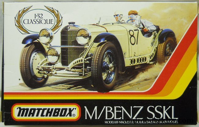 Matchbox 1/32 Mercedes-Benz SSKL, PK-307 plastic model kit